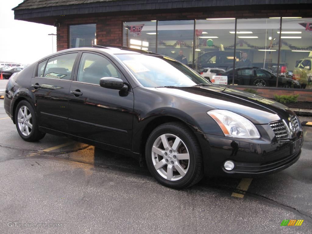 Onyx Black Nissan Maxima