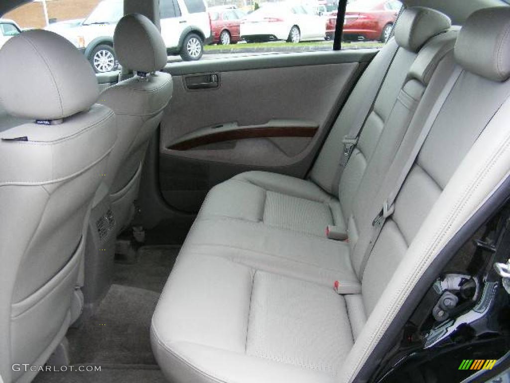 2004 Maxima 3.5 SL - Onyx Black / Frost Gray photo #11