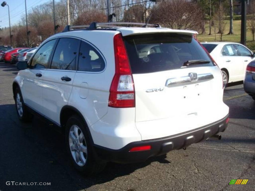 2007 CR-V EX 4WD - Taffeta White / Gray photo #2