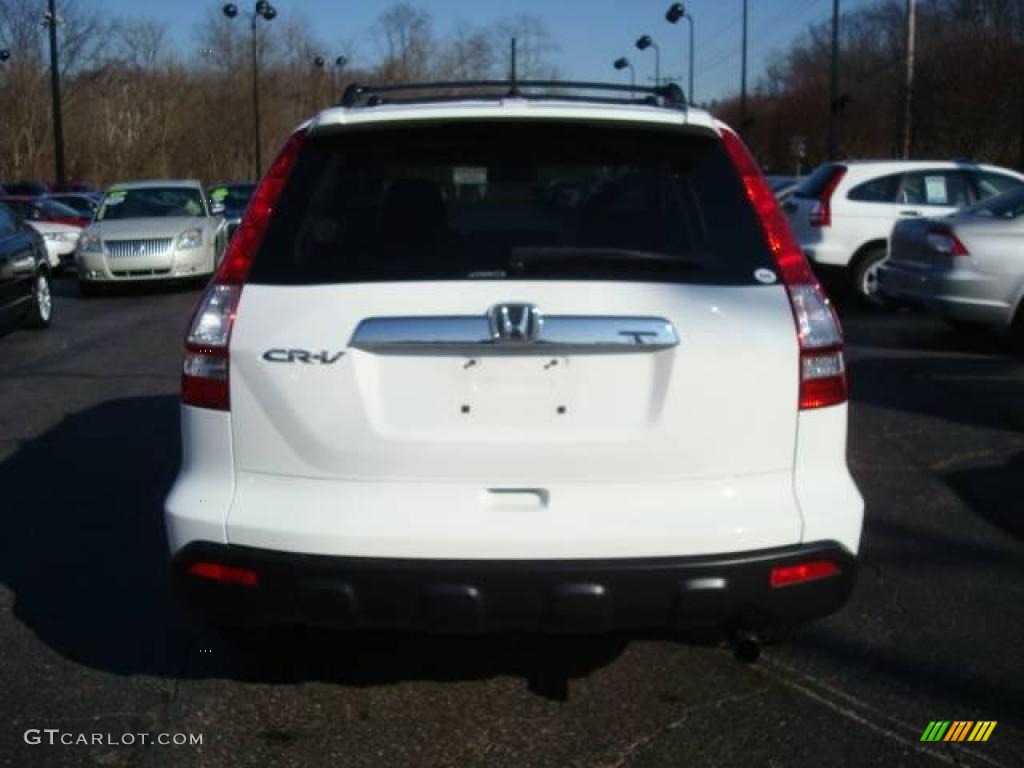 2007 CR-V EX 4WD - Taffeta White / Gray photo #3