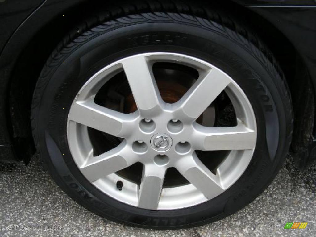 2004 Maxima 3.5 SL - Onyx Black / Frost Gray photo #28