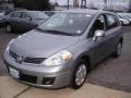 2009 Magnetic Gray Nissan Versa 1.8 S Hatchback  photo #1