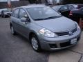 2009 Magnetic Gray Nissan Versa 1.8 S Hatchback  photo #2