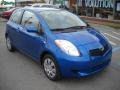 Blazing Blue Pearl 2008 Toyota Yaris S 3 Door Liftback