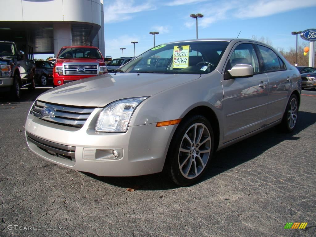 2008 Fusion SE - Silver Birch Metallic / Charcoal Black photo #6