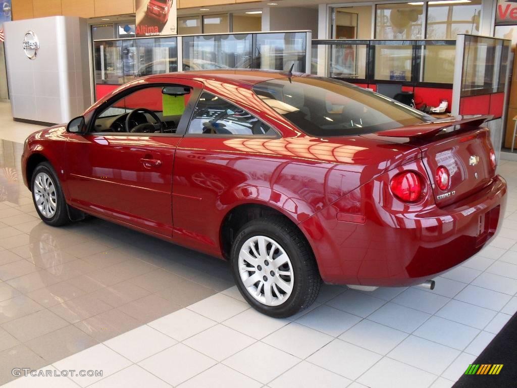 2009 Cobalt LT Coupe - Sport Red / Ebony photo #2