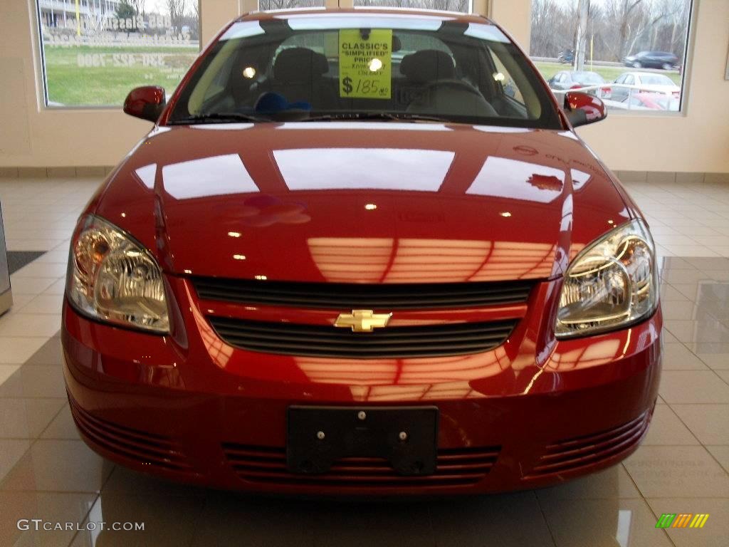 2009 Cobalt LT Coupe - Sport Red / Ebony photo #5