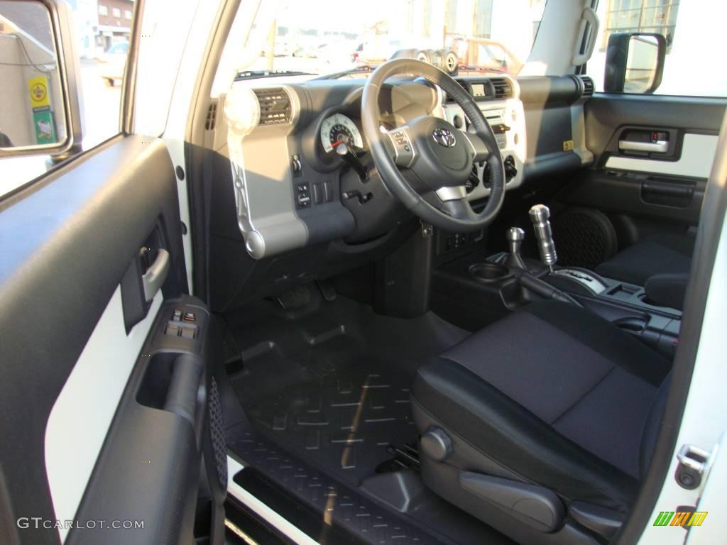 Dark Charcoal Interior 2008 Toyota FJ Cruiser Trail Teams Special Edition 4WD Photo #22748198