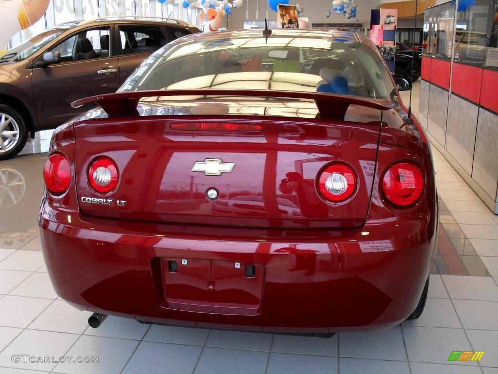 2009 Cobalt LT Coupe - Sport Red / Ebony photo #6