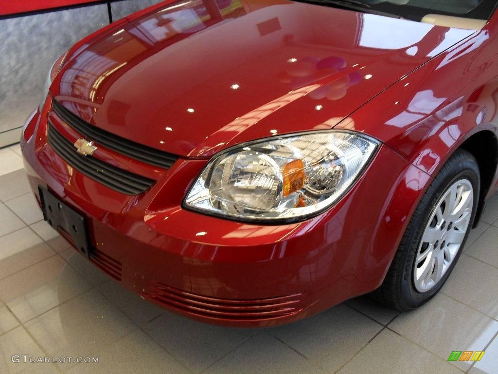2009 Cobalt LT Coupe - Sport Red / Ebony photo #7