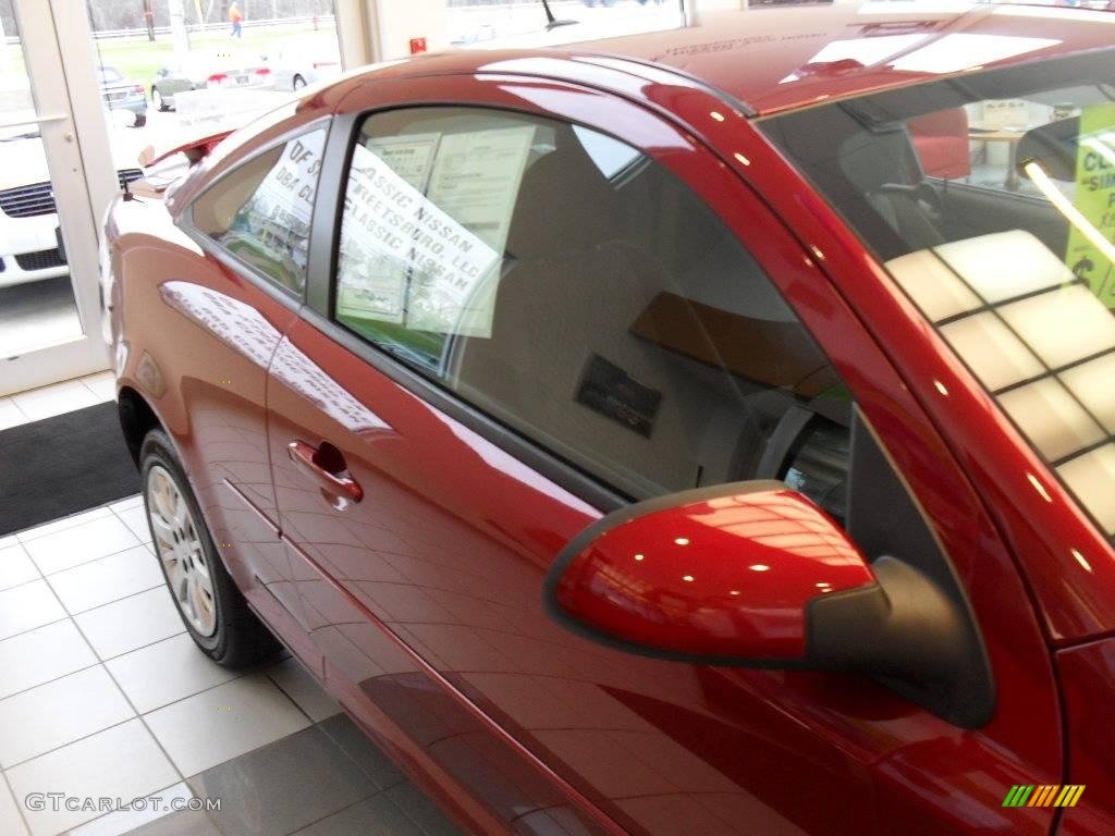 2009 Cobalt LT Coupe - Sport Red / Ebony photo #11