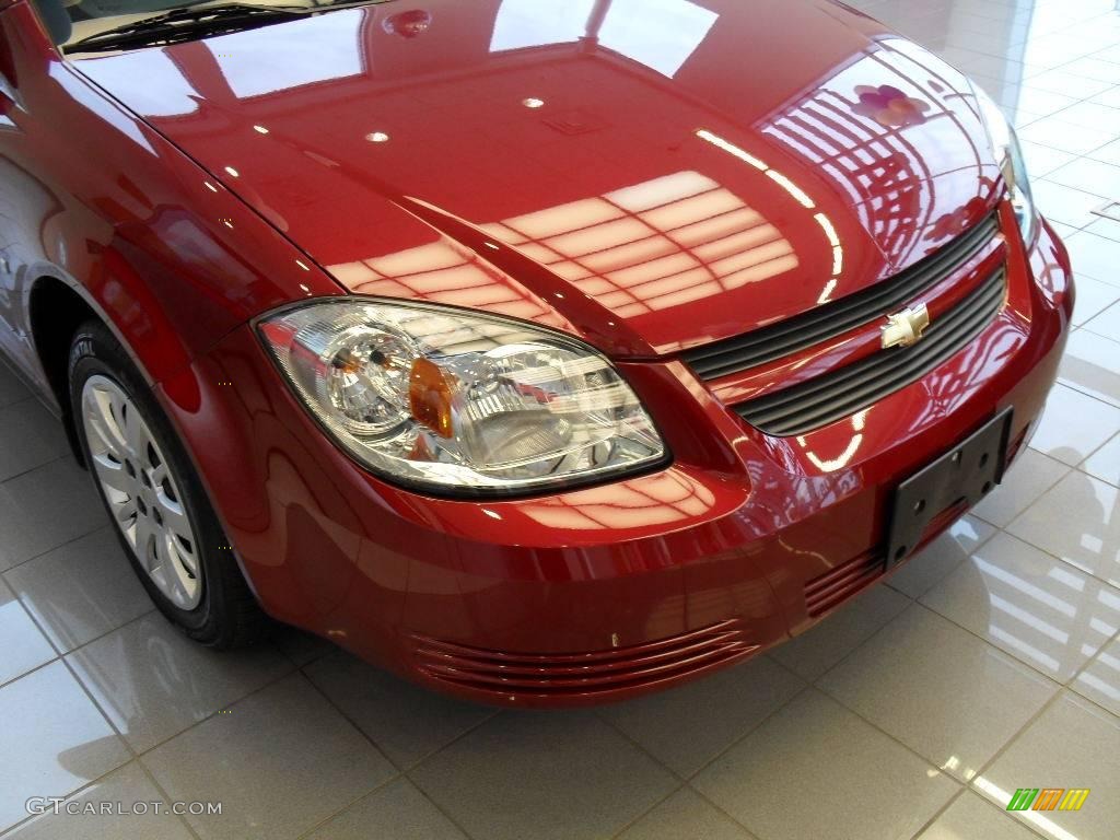 2009 Cobalt LT Coupe - Sport Red / Ebony photo #12