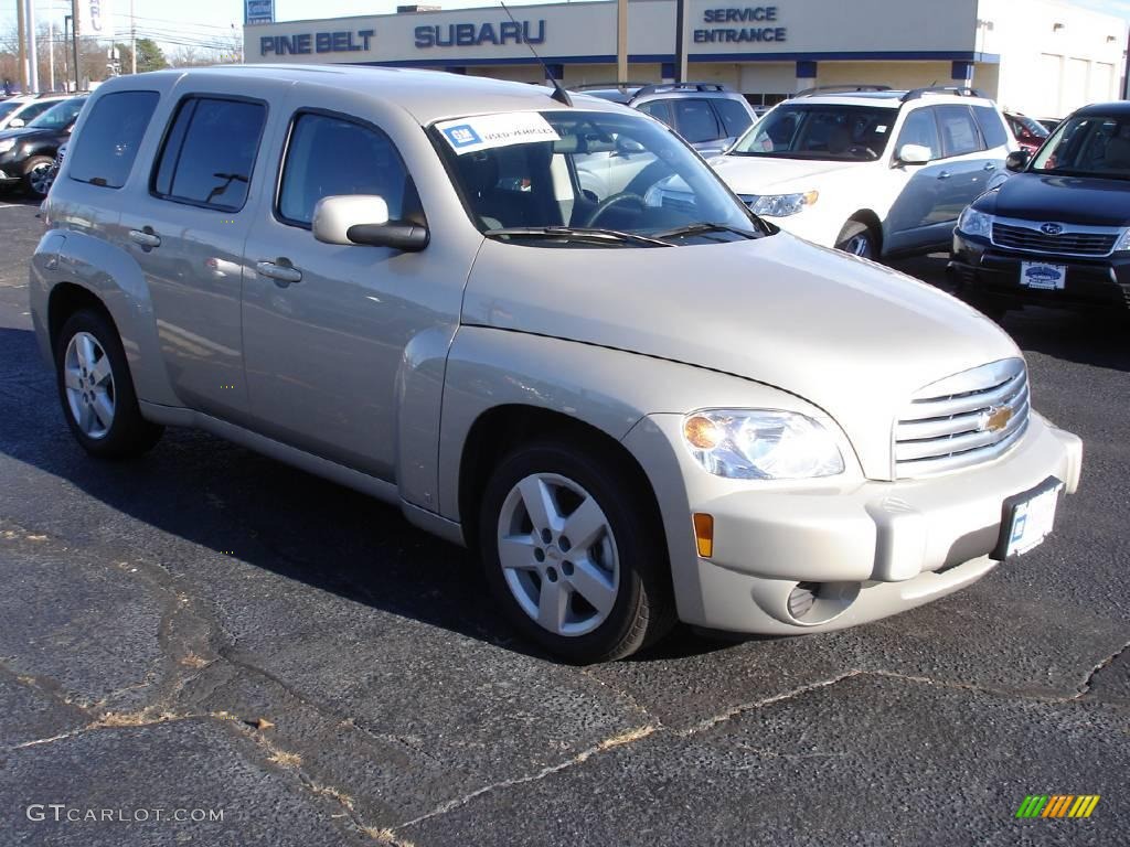 2009 HHR LT - Gold Mist Metallic / Ebony photo #2