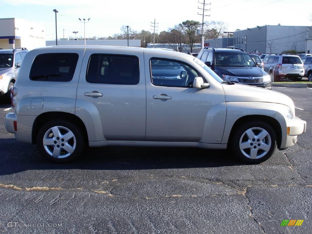 2009 HHR LT - Gold Mist Metallic / Ebony photo #3