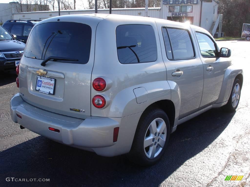 2009 HHR LT - Gold Mist Metallic / Ebony photo #4