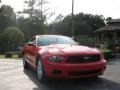 2010 Torch Red Ford Mustang V6 Coupe  photo #1