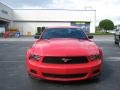 2010 Torch Red Ford Mustang V6 Coupe  photo #8