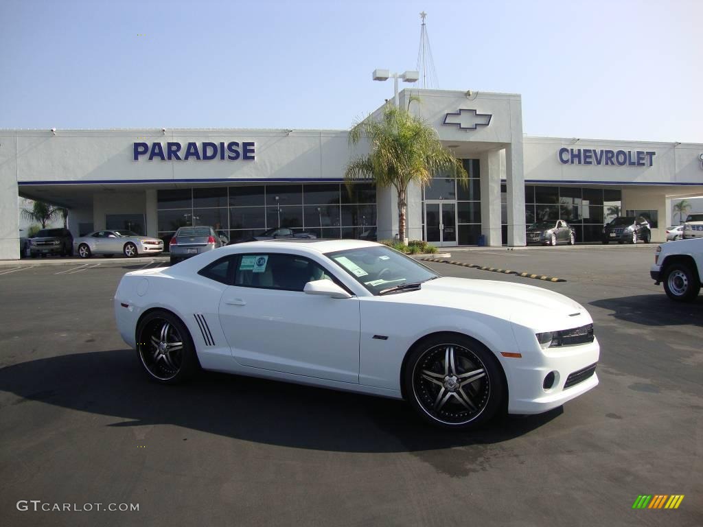 2010 Summit White Chevrolet Camaro Ssrs Coupe 22690917