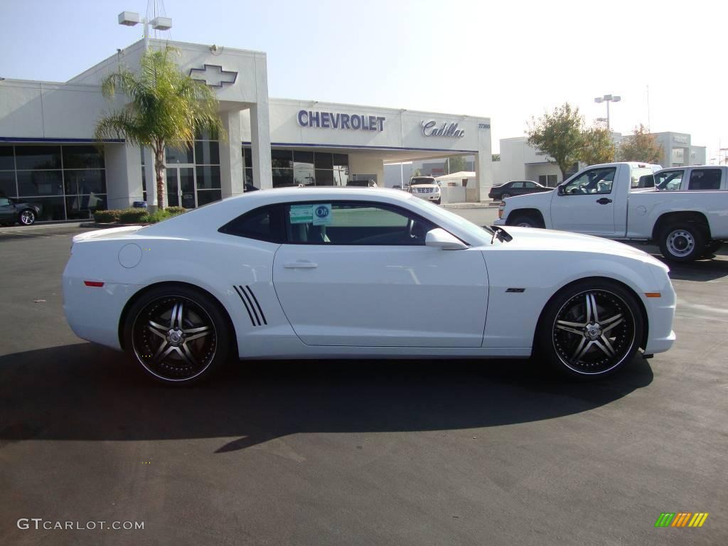 2010 Camaro SS/RS Coupe - Summit White / Gray photo #9