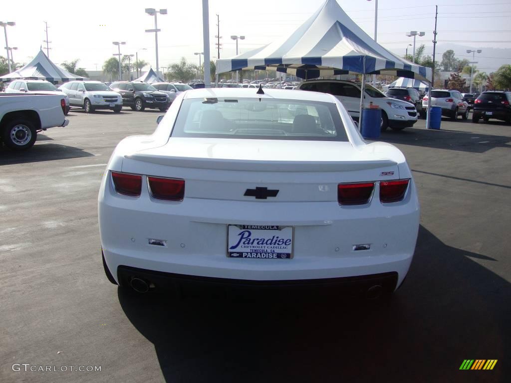 2010 Camaro SS/RS Coupe - Summit White / Gray photo #14