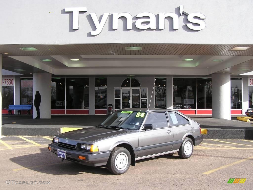 1984 Accord LX Hatchback - Graphite Gray Metallic / Gray photo #1