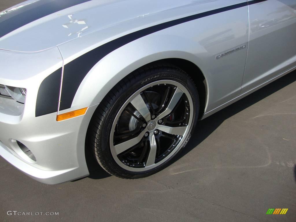 2010 Camaro SS/RS Coupe - Silver Ice Metallic / Black photo #5