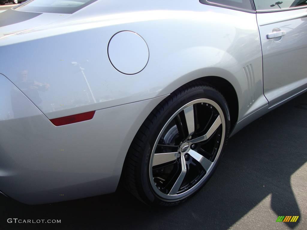 2010 Camaro SS/RS Coupe - Silver Ice Metallic / Black photo #10