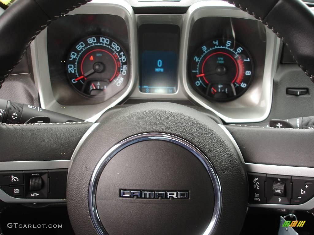 2010 Camaro SS Coupe - Silver Ice Metallic / Black photo #15