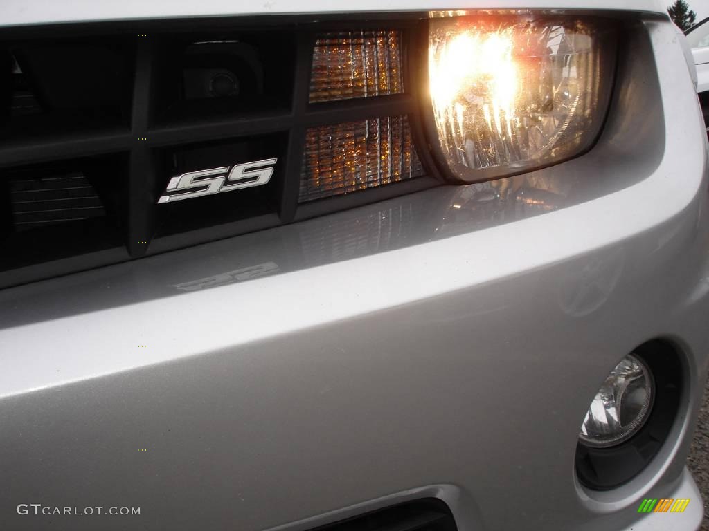 2010 Camaro SS Coupe - Silver Ice Metallic / Black photo #18