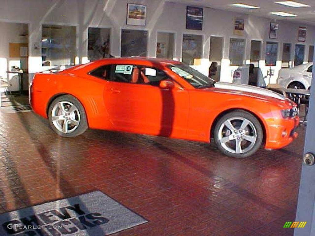 Inferno Orange Metallic Chevrolet Camaro