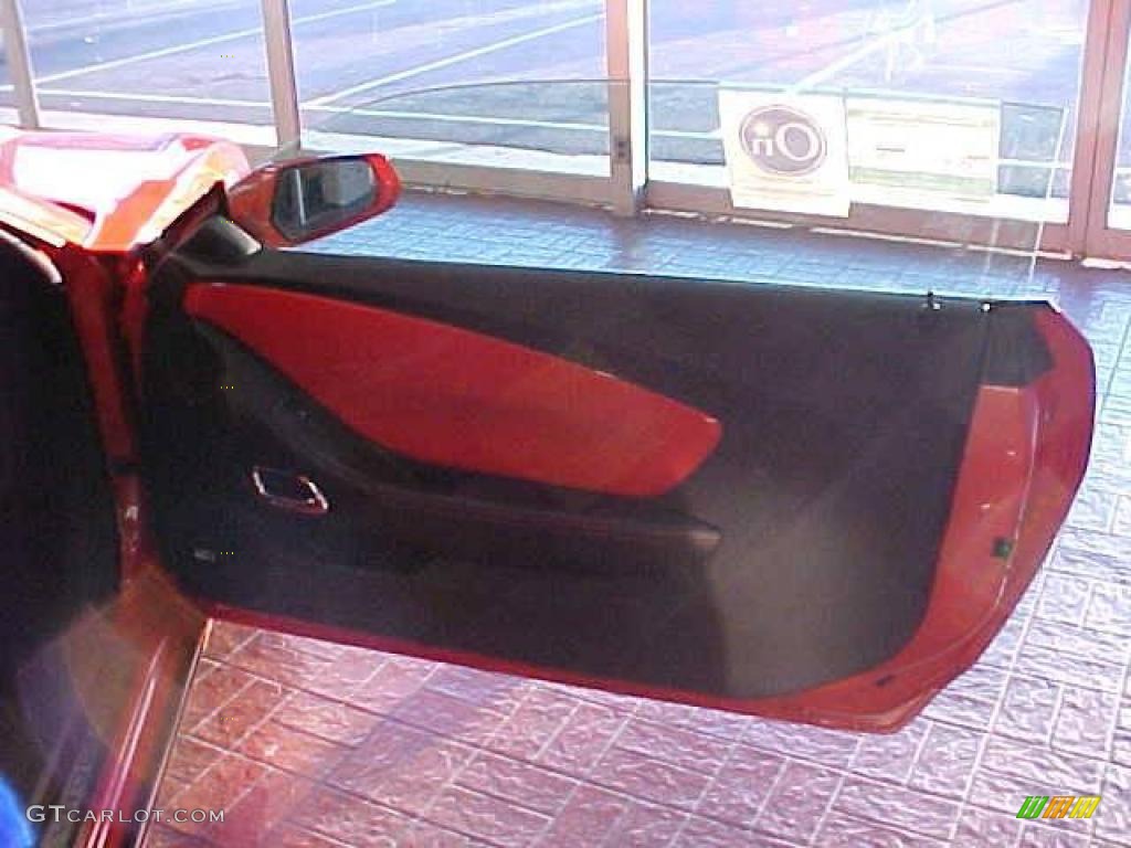 2010 Camaro SS Coupe - Inferno Orange Metallic / Black/Inferno Orange photo #6