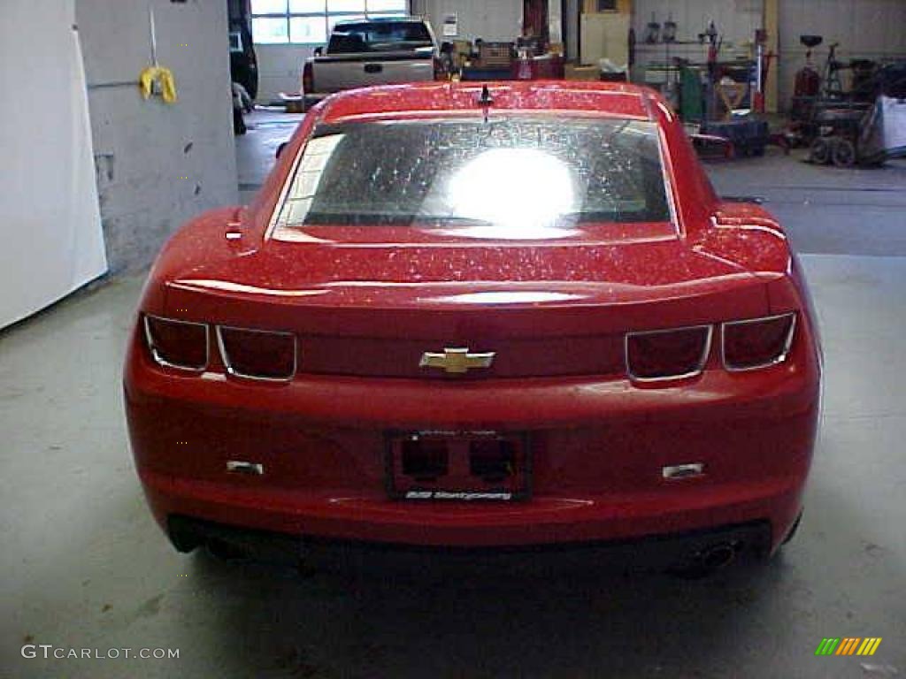 2010 Camaro LT Coupe - Victory Red / Black photo #13
