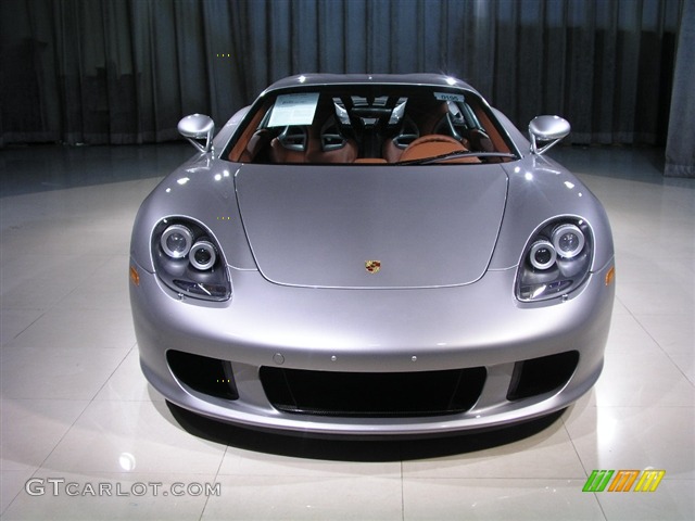 GT Silver Metallic 2004 Porsche Carrera GT Standard Carrera GT Model Exterior Photo #227790