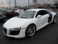 Ibis White 2010 Audi R8 4.2 FSI quattro