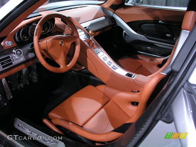 Terracotta Interior 2004 Porsche Carrera GT Standard Carrera GT Model Photo #227804