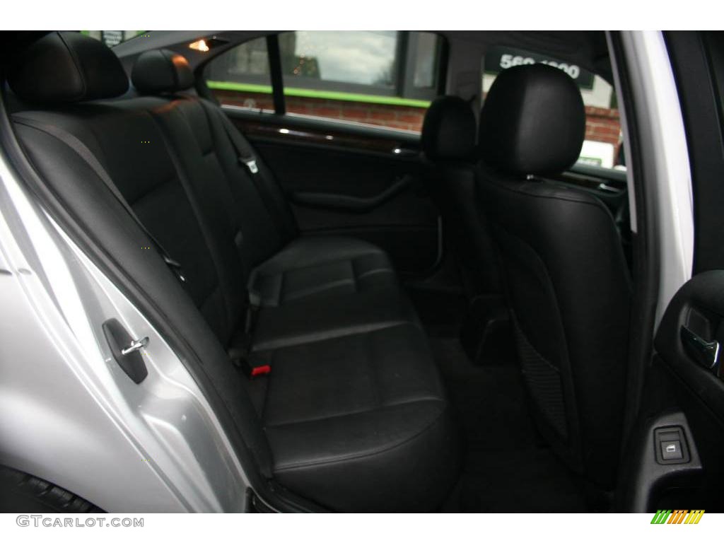 2000 3 Series 328i Sedan - Titanium Silver Metallic / Black photo #18