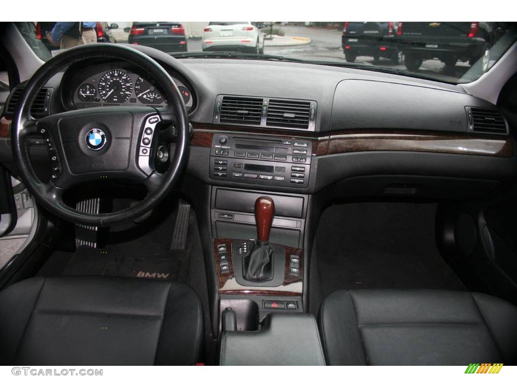 2000 3 Series 328i Sedan - Titanium Silver Metallic / Black photo #21