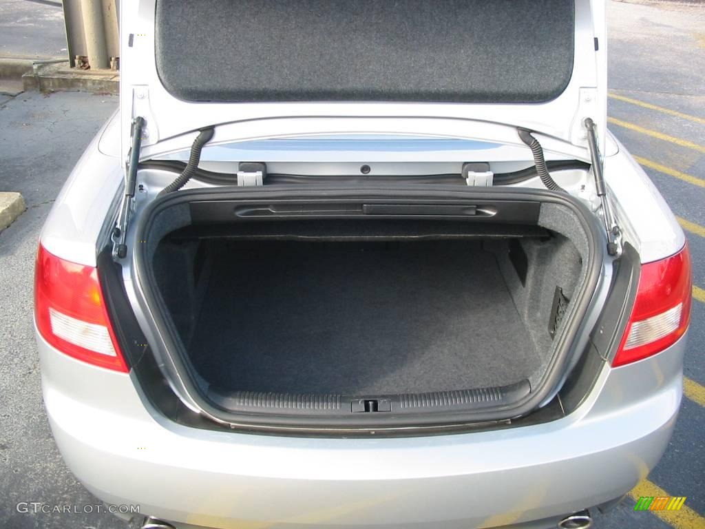 2004 A4 1.8T Cabriolet - Light Silver Metallic / Grey photo #7