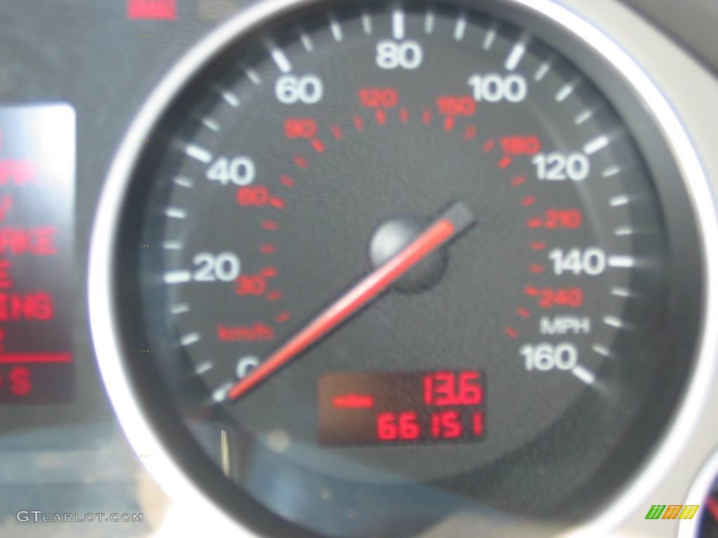 2004 A4 1.8T Cabriolet - Light Silver Metallic / Grey photo #11