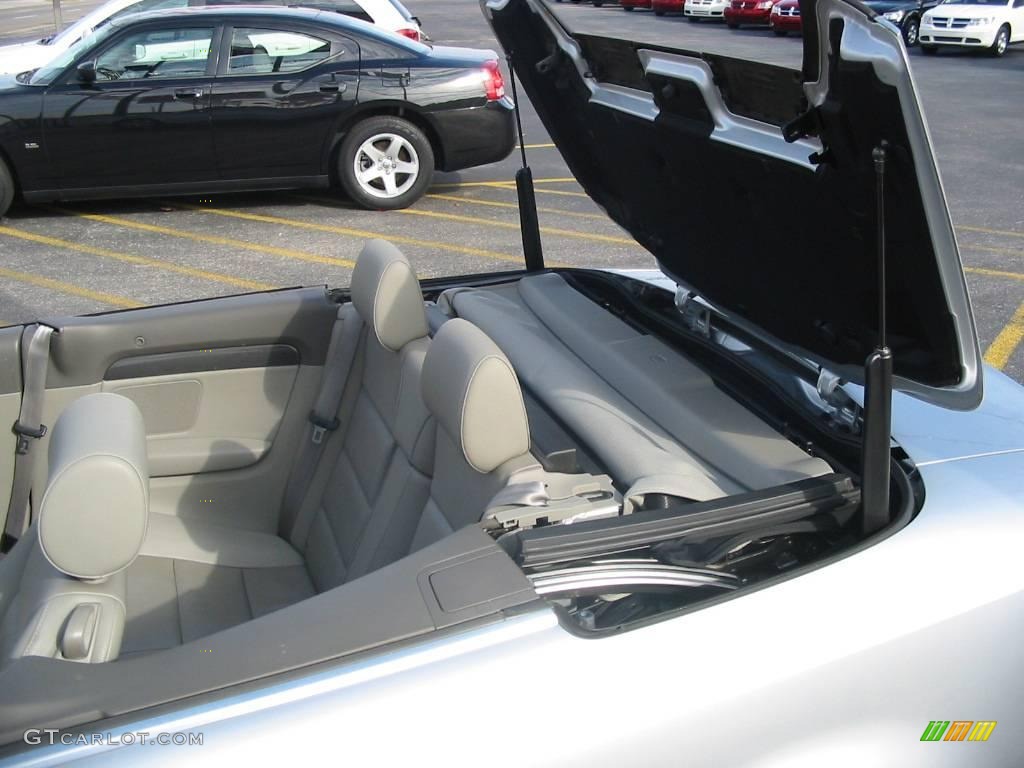 2004 A4 1.8T Cabriolet - Light Silver Metallic / Grey photo #24