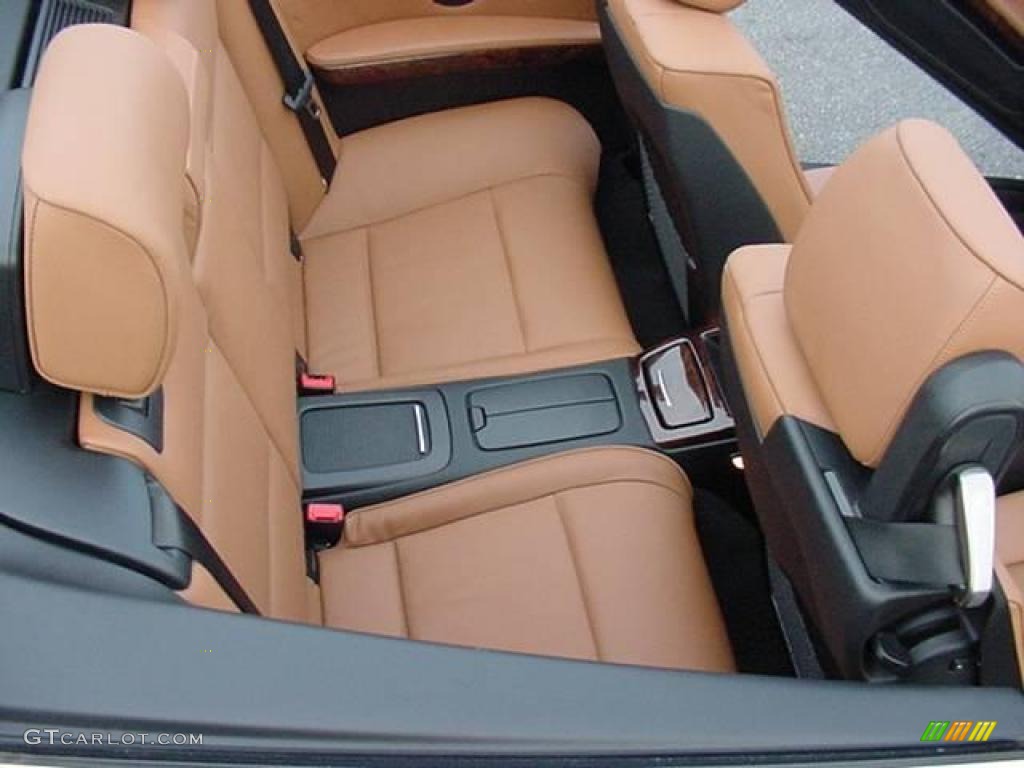 2007 3 Series 328i Convertible - Jet Black / Saddle Brown/Black photo #22