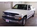 2002 Summit White Chevrolet Silverado 1500 LS Extended Cab 4x4  photo #3