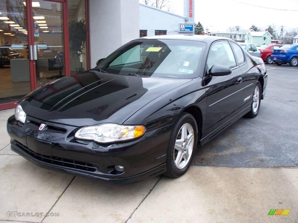 2004 Monte Carlo Supercharged SS - Black / Ebony Black photo #1