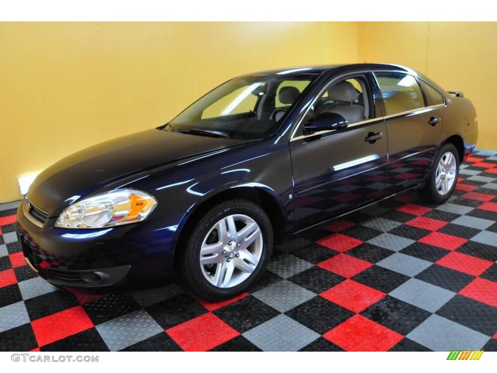 2007 Impala LT - Imperial Blue Metallic / Gray photo #3