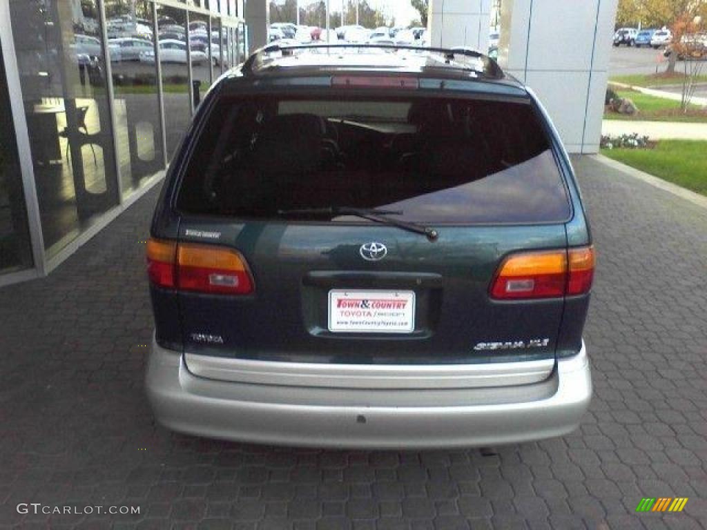 1998 Sienna XLE - Dark Green Metallic / Gray photo #4