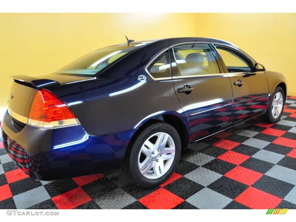 2007 Impala LT - Imperial Blue Metallic / Gray photo #6