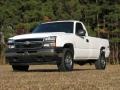 2007 Summit White Chevrolet Silverado 1500 Work Truck Regular Cab 4x4  photo #2