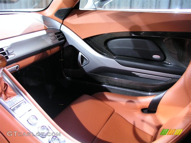 2004 Porsche Carrera GT Standard Carrera GT Model Terracotta Door Panel Photo #227846