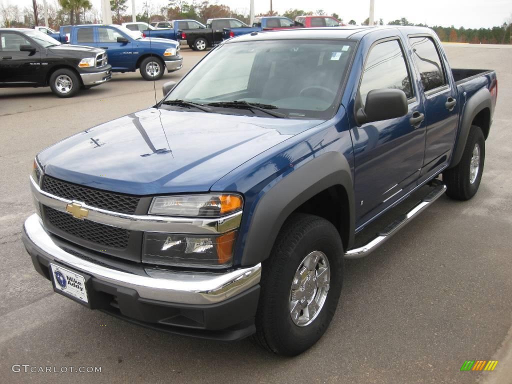 2006 Colorado Z71 Crew Cab - Superior Blue Metallic / Very Dark Pewter photo #1