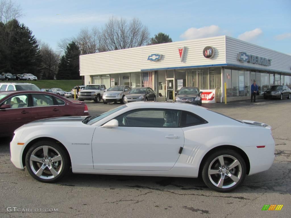 2010 Camaro LT/RS Coupe - Summit White / Black photo #2